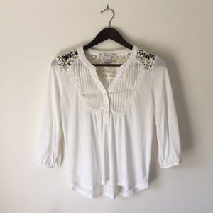 American Rag | White Flowy Blouse | Size: XS